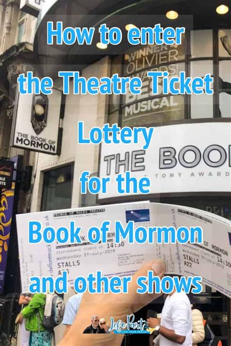 Book of mormon lottery. Things To Know About Book of mormon lottery. 